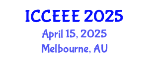 International Conference on Computing, Electrical and Electronic Engineering (ICCEEE) April 15, 2025 - Melbourne, Australia