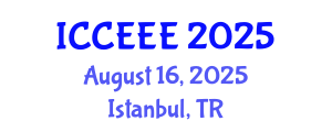International Conference on Computing, Electrical and Electronic Engineering (ICCEEE) August 16, 2025 - Istanbul, Turkey