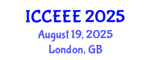 International Conference on Computing, Electrical and Electronic Engineering (ICCEEE) August 19, 2025 - London, United Kingdom