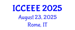 International Conference on Computing, Electrical and Electronic Engineering (ICCEEE) August 23, 2025 - Rome, Italy