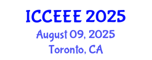 International Conference on Computing, Electrical and Electronic Engineering (ICCEEE) August 09, 2025 - Toronto, Canada
