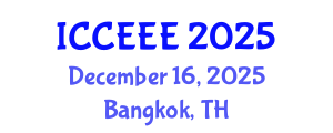 International Conference on Computing, Electrical and Electronic Engineering (ICCEEE) December 16, 2025 - Bangkok, Thailand