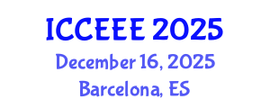 International Conference on Computing, Electrical and Electronic Engineering (ICCEEE) December 16, 2025 - Barcelona, Spain