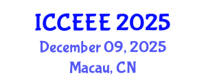 International Conference on Computing, Electrical and Electronic Engineering (ICCEEE) December 09, 2025 - Macau, China