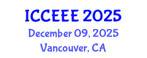 International Conference on Computing, Electrical and Electronic Engineering (ICCEEE) December 09, 2025 - Vancouver, Canada