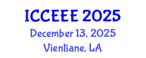 International Conference on Computing, Electrical and Electronic Engineering (ICCEEE) December 13, 2025 - Vientiane, Laos