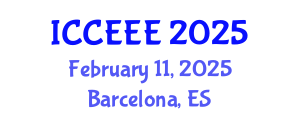 International Conference on Computing, Electrical and Electronic Engineering (ICCEEE) February 11, 2025 - Barcelona, Spain