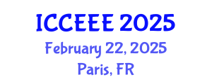 International Conference on Computing, Electrical and Electronic Engineering (ICCEEE) February 22, 2025 - Paris, France