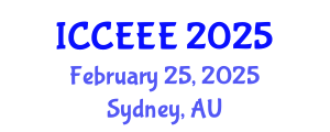 International Conference on Computing, Electrical and Electronic Engineering (ICCEEE) February 25, 2025 - Sydney, Australia