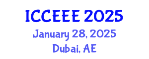 International Conference on Computing, Electrical and Electronic Engineering (ICCEEE) January 28, 2025 - Dubai, United Arab Emirates