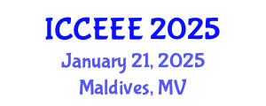 International Conference on Computing, Electrical and Electronic Engineering (ICCEEE) January 21, 2025 - Maldives, Maldives