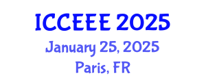 International Conference on Computing, Electrical and Electronic Engineering (ICCEEE) January 25, 2025 - Paris, France