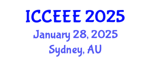 International Conference on Computing, Electrical and Electronic Engineering (ICCEEE) January 28, 2025 - Sydney, Australia
