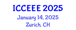 International Conference on Computing, Electrical and Electronic Engineering (ICCEEE) January 14, 2025 - Zurich, Switzerland
