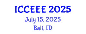 International Conference on Computing, Electrical and Electronic Engineering (ICCEEE) July 15, 2025 - Bali, Indonesia