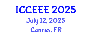 International Conference on Computing, Electrical and Electronic Engineering (ICCEEE) July 12, 2025 - Cannes, France