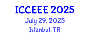 International Conference on Computing, Electrical and Electronic Engineering (ICCEEE) July 29, 2025 - Istanbul, Turkey