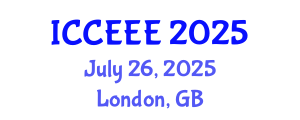International Conference on Computing, Electrical and Electronic Engineering (ICCEEE) July 26, 2025 - London, United Kingdom