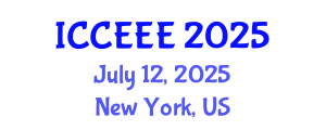 International Conference on Computing, Electrical and Electronic Engineering (ICCEEE) July 12, 2025 - New York, United States