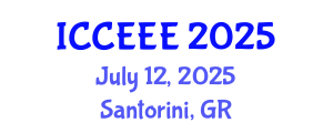 International Conference on Computing, Electrical and Electronic Engineering (ICCEEE) July 12, 2025 - Santorini, Greece