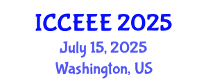International Conference on Computing, Electrical and Electronic Engineering (ICCEEE) July 15, 2025 - Washington, United States