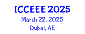 International Conference on Computing, Electrical and Electronic Engineering (ICCEEE) March 22, 2025 - Dubai, United Arab Emirates