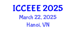 International Conference on Computing, Electrical and Electronic Engineering (ICCEEE) March 22, 2025 - Hanoi, Vietnam