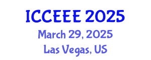 International Conference on Computing, Electrical and Electronic Engineering (ICCEEE) March 29, 2025 - Las Vegas, United States
