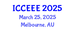 International Conference on Computing, Electrical and Electronic Engineering (ICCEEE) March 25, 2025 - Melbourne, Australia
