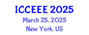 International Conference on Computing, Electrical and Electronic Engineering (ICCEEE) March 25, 2025 - New York, United States