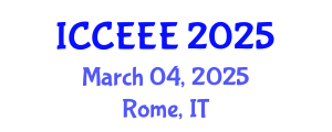 International Conference on Computing, Electrical and Electronic Engineering (ICCEEE) March 04, 2025 - Rome, Italy
