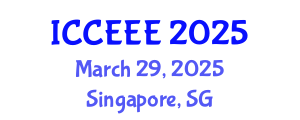 International Conference on Computing, Electrical and Electronic Engineering (ICCEEE) March 29, 2025 - Singapore, Singapore