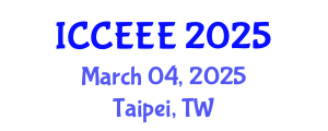 International Conference on Computing, Electrical and Electronic Engineering (ICCEEE) March 04, 2025 - Taipei, Taiwan