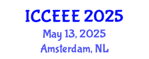 International Conference on Computing, Electrical and Electronic Engineering (ICCEEE) May 13, 2025 - Amsterdam, Netherlands