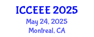 International Conference on Computing, Electrical and Electronic Engineering (ICCEEE) May 24, 2025 - Montreal, Canada