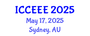 International Conference on Computing, Electrical and Electronic Engineering (ICCEEE) May 17, 2025 - Sydney, Australia