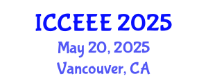 International Conference on Computing, Electrical and Electronic Engineering (ICCEEE) May 20, 2025 - Vancouver, Canada