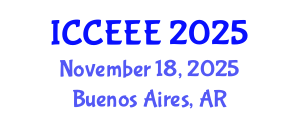 International Conference on Computing, Electrical and Electronic Engineering (ICCEEE) November 18, 2025 - Buenos Aires, Argentina