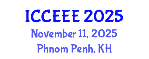 International Conference on Computing, Electrical and Electronic Engineering (ICCEEE) November 11, 2025 - Phnom Penh, Cambodia