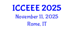 International Conference on Computing, Electrical and Electronic Engineering (ICCEEE) November 11, 2025 - Rome, Italy