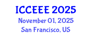 International Conference on Computing, Electrical and Electronic Engineering (ICCEEE) November 01, 2025 - San Francisco, United States