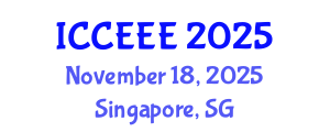International Conference on Computing, Electrical and Electronic Engineering (ICCEEE) November 18, 2025 - Singapore, Singapore