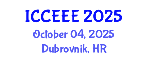 International Conference on Computing, Electrical and Electronic Engineering (ICCEEE) October 04, 2025 - Dubrovnik, Croatia