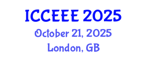 International Conference on Computing, Electrical and Electronic Engineering (ICCEEE) October 21, 2025 - London, United Kingdom