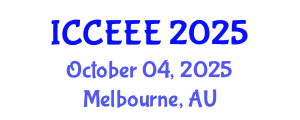 International Conference on Computing, Electrical and Electronic Engineering (ICCEEE) October 04, 2025 - Melbourne, Australia