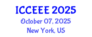 International Conference on Computing, Electrical and Electronic Engineering (ICCEEE) October 07, 2025 - New York, United States