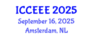 International Conference on Computing, Electrical and Electronic Engineering (ICCEEE) September 16, 2025 - Amsterdam, Netherlands