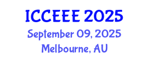 International Conference on Computing, Electrical and Electronic Engineering (ICCEEE) September 09, 2025 - Melbourne, Australia