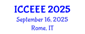 International Conference on Computing, Electrical and Electronic Engineering (ICCEEE) September 16, 2025 - Rome, Italy