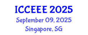 International Conference on Computing, Electrical and Electronic Engineering (ICCEEE) September 09, 2025 - Singapore, Singapore